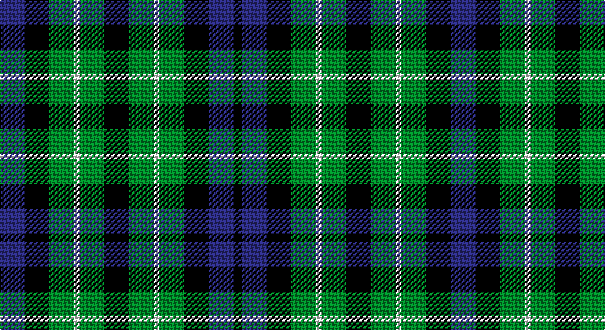DB/18 K18 G18 W4 G18 K18 G18 W4 G18 K18 DB18 K/6 tartan