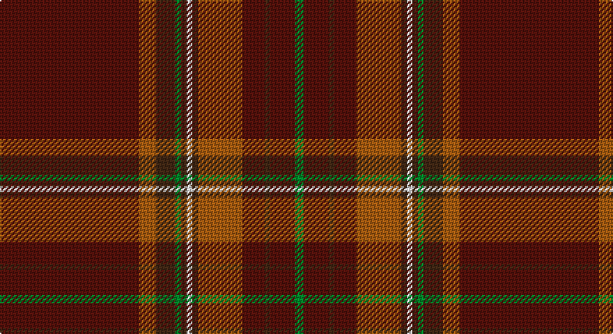 DR/100 O12 DO14 G4 DO4 W4 DO4 O32 DR16 DO4 DR18 G/6 tartan