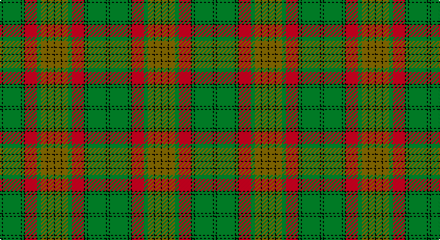 G/2 K1 G18 K1 G2 K1 R12 G4 Y6 K1 Y6 K/1 tartan