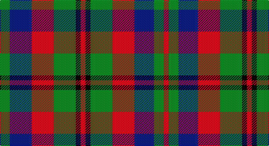 G/16 DB36 R36 G36 K8 R8 K8 G36 R36 DB32 G16 R/8 tartan