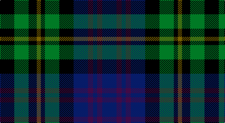 K/28 G28 K16 Y8 K8 G28 K28 DB28 DP10 DB8 DP10 DB/28 tartan