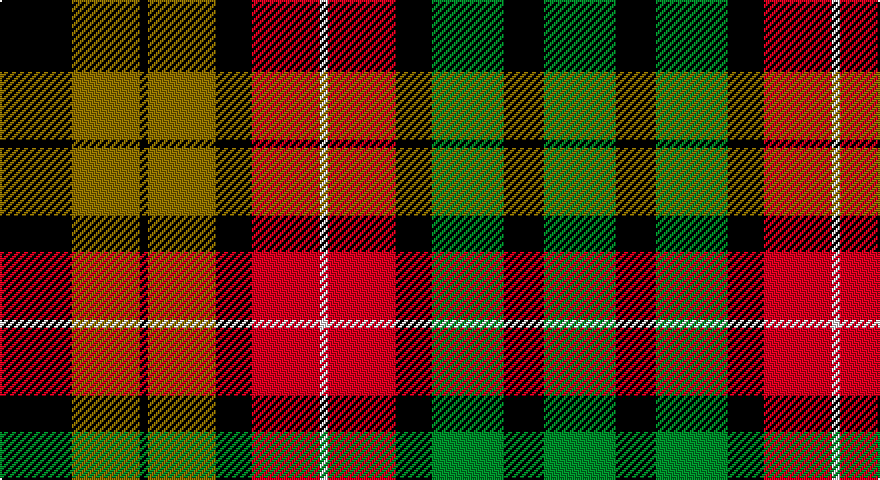 K/36 Y34 K4 Y34 K18 R34 W4 R34 K18 G36 K20 G/36 tartan