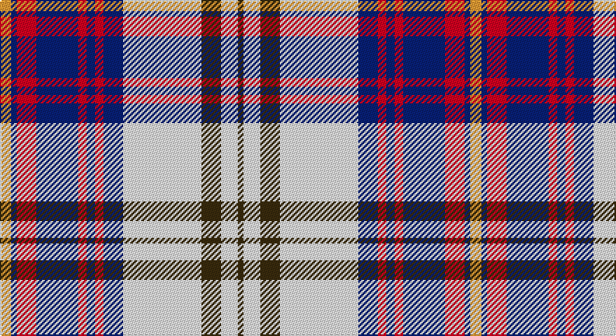 LO/8 DB4 R14 DB30 R6 DB6 R6 DB14 W56 DY14 W12 DY/4 tartan
