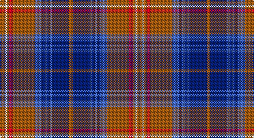 O/8 W4 O4 R6 O38 B12 DB6 B4 DB4 B4 DB30 O/6 tartan