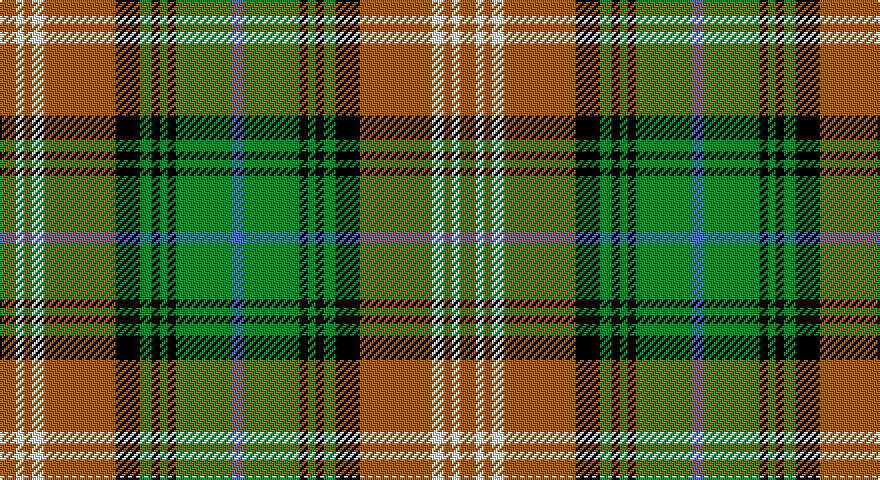 O/8 W4 O4 W6 O36 K12 G6 K4 G4 K4 G28 B/6 tartan