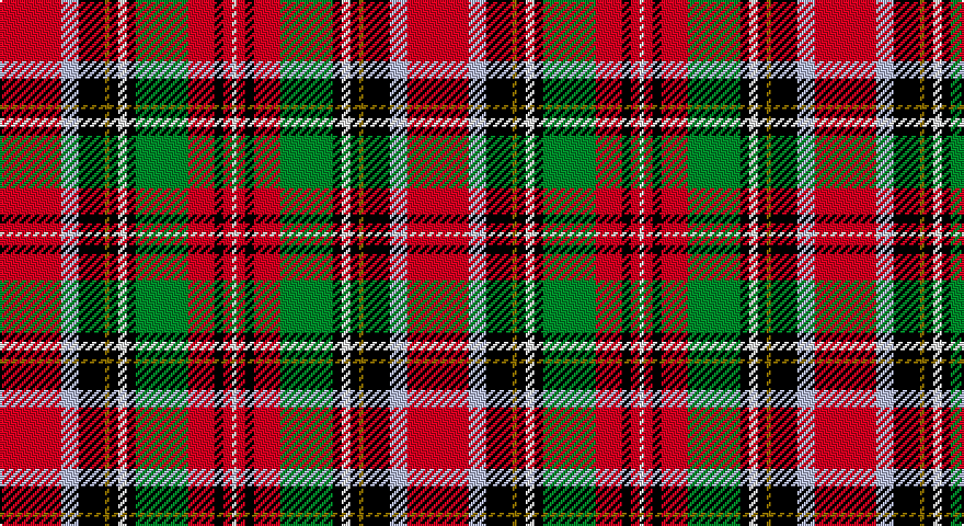 R/28 LB8 K12 Y2 K4 W4 K4 G24 R12 K4 R4 W/2 tartan