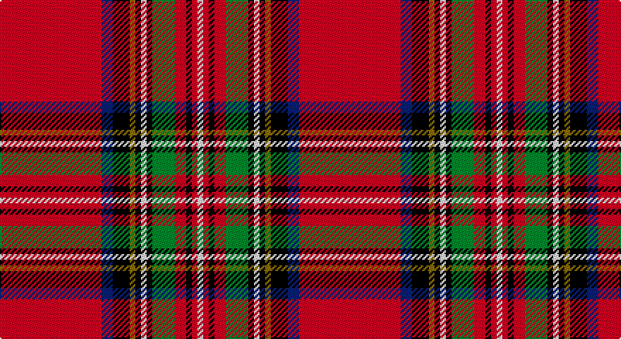 R/72 DB8 K12 Y4 K4 W4 K4 G16 R8 K4 R4 W/4 tartan