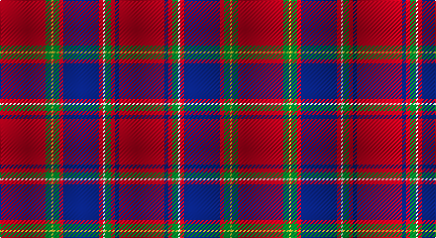 R/46 G6 LY2 G6 R4 DB36 R4 W2 G6 R4 DB4 R/46 tartan