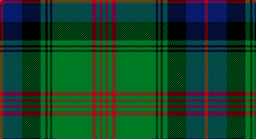 R/6 DB32 K32 G8 K4 G4 K4 G68 R8 G6 R4 G/6 tartan