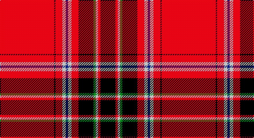 R/94 K2 R12 W6 DB4 W6 R12 K26 G4 W4 R4 K/26 tartan