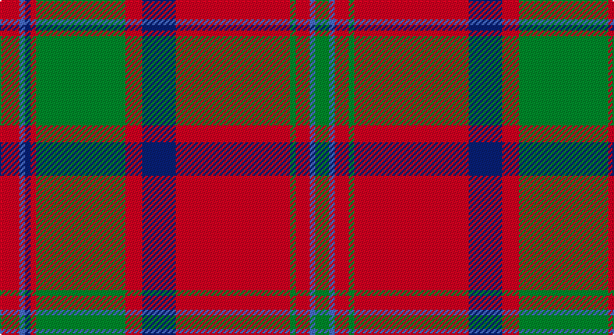 R/14 B4 DB4 R4 G64 R12 DB24 R82 G4 R10 B4 G/10 tartan
