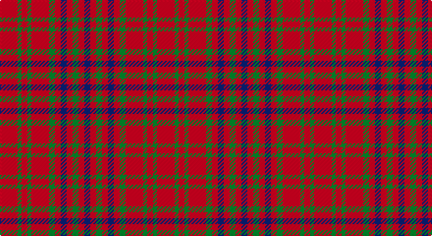 R/18 G4 R6 G4 R18 G6 R6 DB6 R6 G6 R6 DB/6 tartan