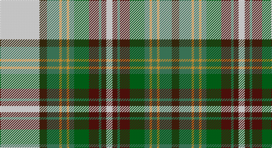W/64 DY12 G20 LO4 G8 LO4 G8 DG24 DR16 G4 DR8 W10 DR8 G4 DR16 DG24 G8 LO4 G8 LO4 G20 DY/12 tartan