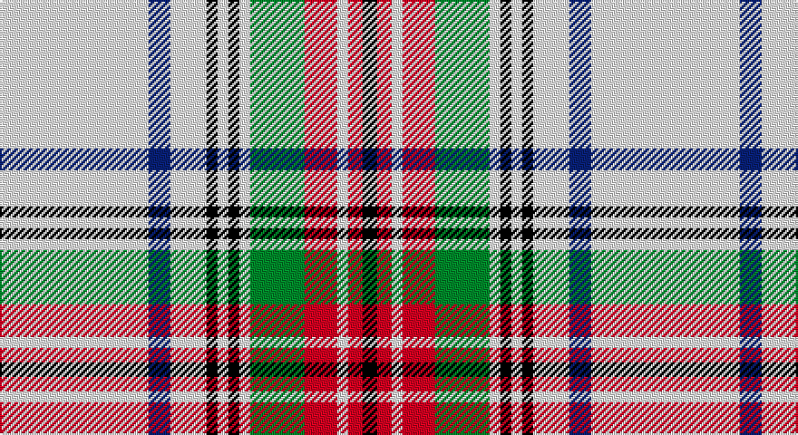 W/82 DB12 W20 K6 W6 K6 W6 G30 R18 W6 R8 K/8 tartan