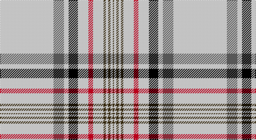 W/92 N18 W8 K16 W18 R8 W18 DY4 W4 DY4 W4 DY/2 tartan