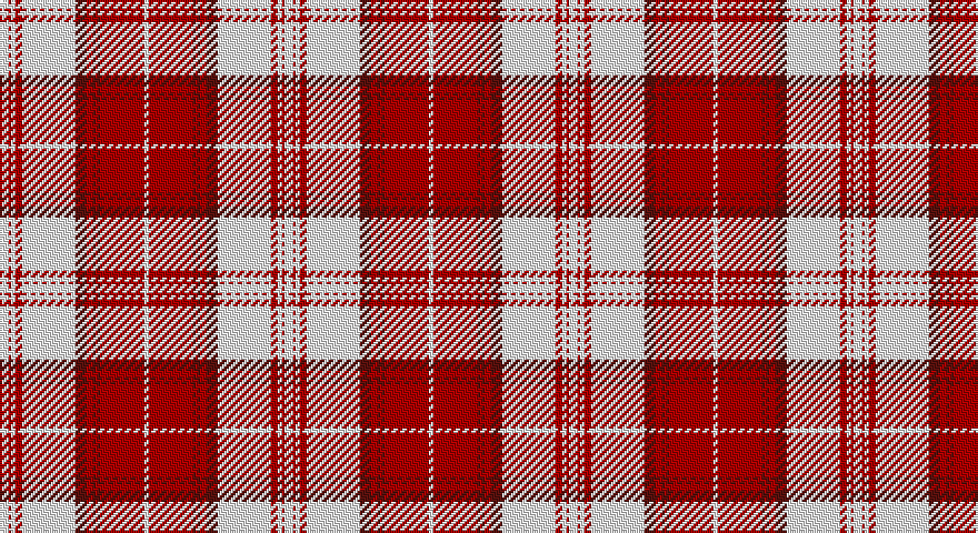 W/4 R1 W2 R3 W24 DR5 R3 DR1 R1 DR1 R20 W/2 tartan