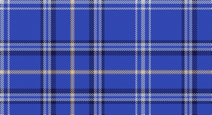 W/8 B8 W4 B64 DB6 LB6 B4 LB6 DB10 B30 LO2 W/5 tartan