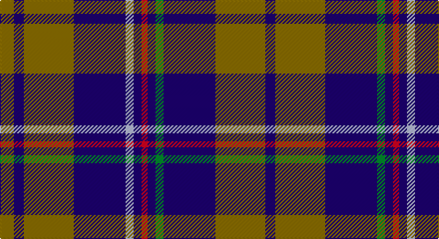 Y/14 DB10 Y50 DB52 LB8 DB8 R6 DB8 G8 DB52 Y50 DB/10 tartan