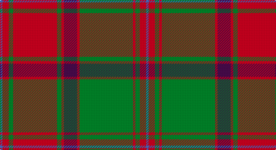 B/4 R10 G7 R70 G7 R4 DP21 R4 G85 R4 G7 R10 B/4 tartan