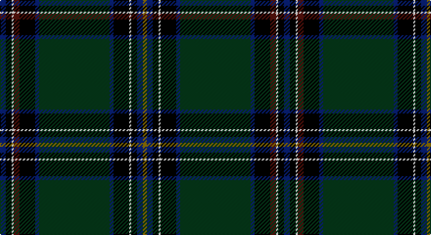 DB/6 K6 W2 DR6 K16 DB4 DG72 DB4 K16 W2 K6 DB6 Y/4 tartan