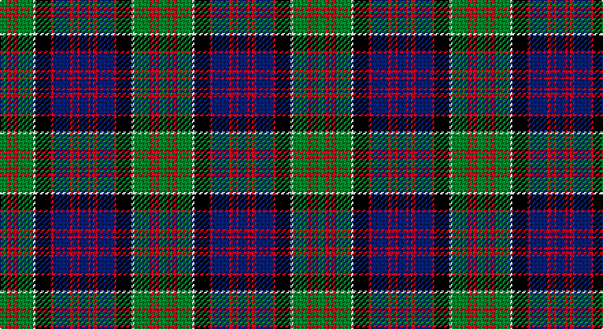 G/6 R2 G2 R3 G11 W2 K11 R2 DB12 R3 DB2 R2 DB/6 tartan