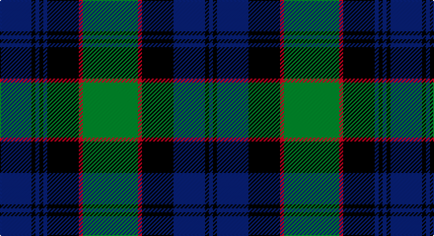 DB/32 K4 DB4 K4 DB4 K32 R4 G56 R4 K32 DB32 K4 DB/4 tartan