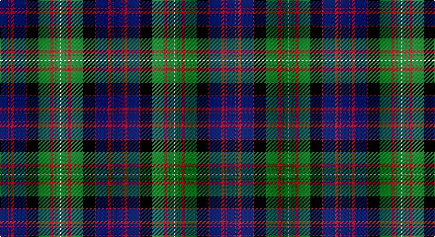 DB/8 R1 DB2 R3 DB12 R1 K12 G12 R3 G2 R1 G4 W/1 tartan