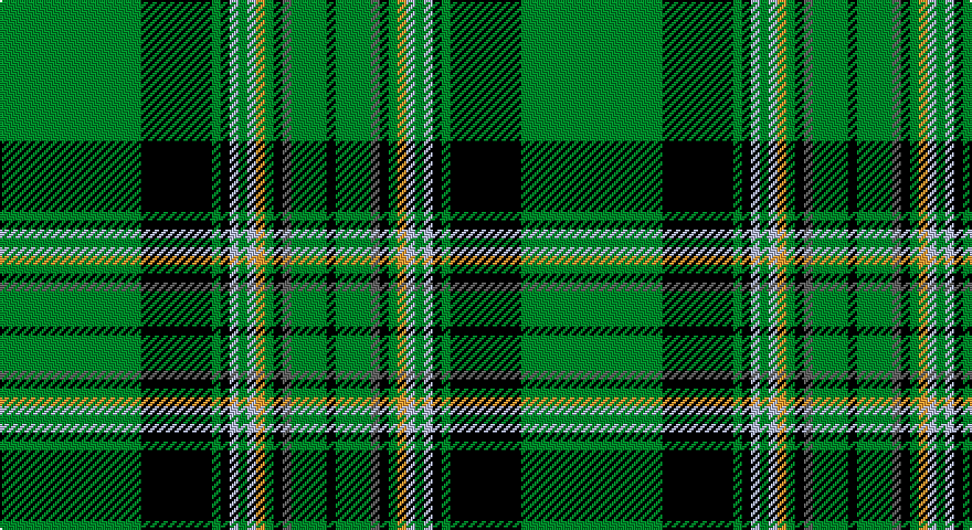 G/64 K32 G4 K4 LB4 G4 LB4 LO4 G4 K4 N4 G16 K/4 tartan