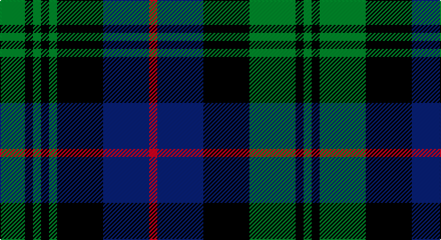 G/25 K8 G8 K8 G8 K46 DB46 R8 DB46 K46 G46 K8 G/8 tartan