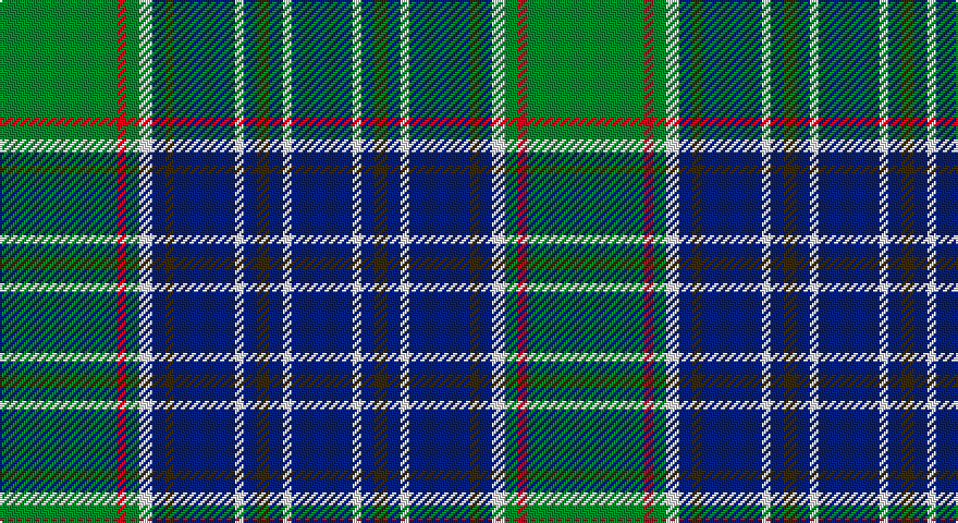 G/54 R4 G6 W6 DB6 DY4 DB28 W4 DB6 DY6 DB6 W4 DB/28 tartan