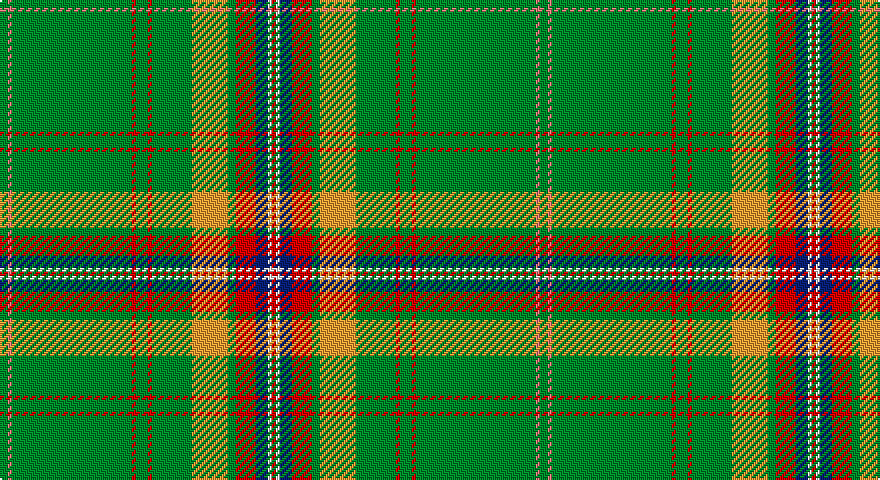 G/4 Ri2 G60 R2 G6 R2 G20 LO18 G4 R10 DB6 W2 R/2 tartan