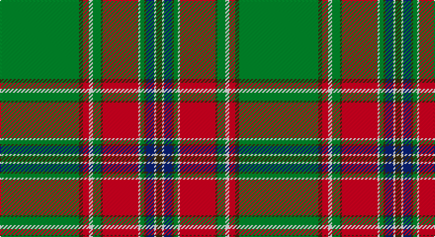 G/80 DY4 R6 W4 G8 DY2 R36 W2 G4 DY2 DB8 W2 DY/6 tartan