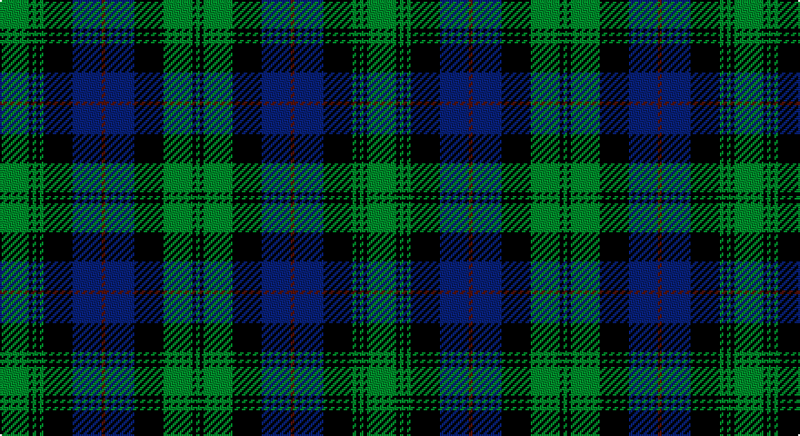 G/16 K2 G2 K2 G2 K16 DB16 DR2 DB16 K16 G16 K2 G/2 tartan