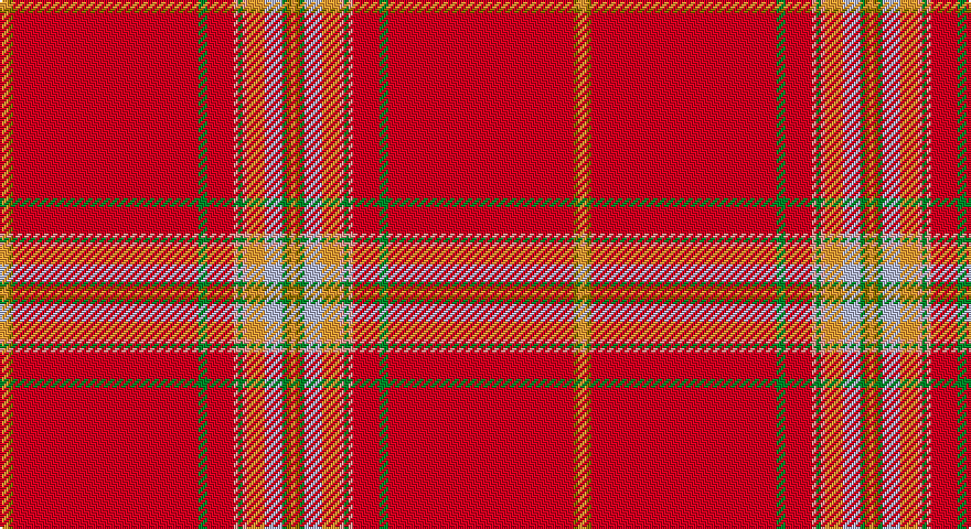 LO/4 Y2 R84 G4 R12 LR2 G2 LR2 LO8 LB8 G2 Y2 LO/2 tartan
