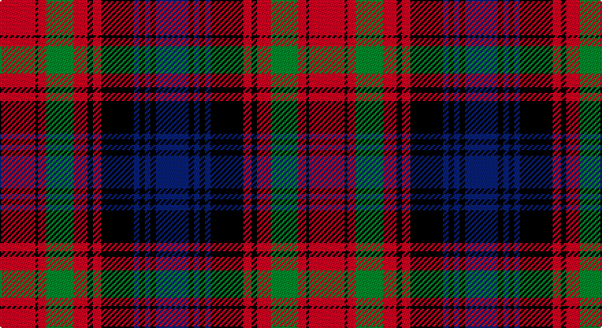 R/26 K2 R6 G20 R10 K4 R6 K24 DB4 K4 DB4 K4 DB/24 tartan
