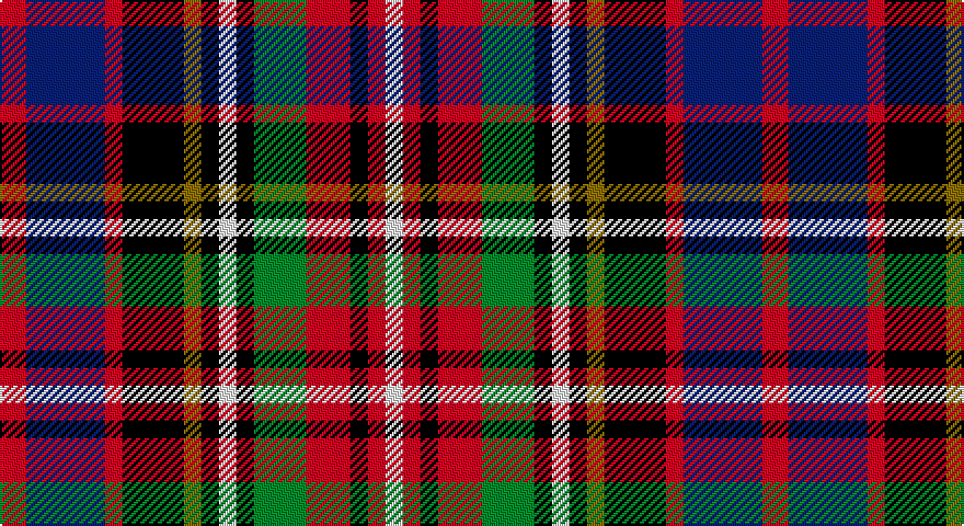 R/12 DB36 R8 K28 Y8 K8 W8 K8 G24 R20 K8 R8 W/8 tartan