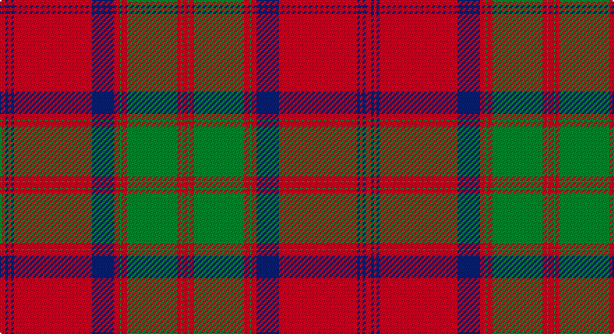 R/4 DB2 R2 DB2 R56 DB16 R4 G1 R4 G36 R3 G1 R/4 tartan