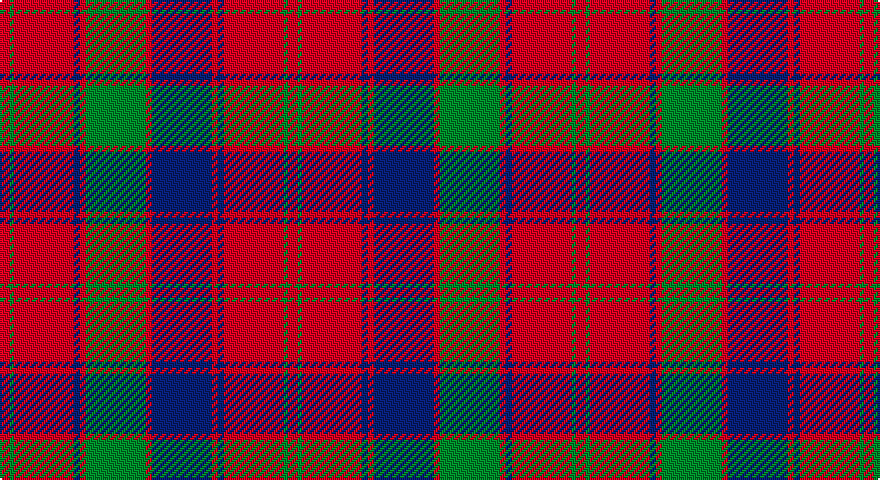 R/5 G2 R30 DB3 R3 G30 R3 DB30 R3 DB3 R30 G2 R/5 tartan