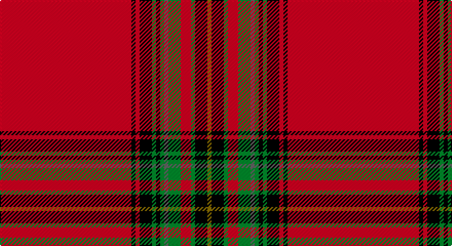 R/128 K4 R4 K12 G4 K4 G4 N4 G12 R10 G4 K12 Y/4 tartan
