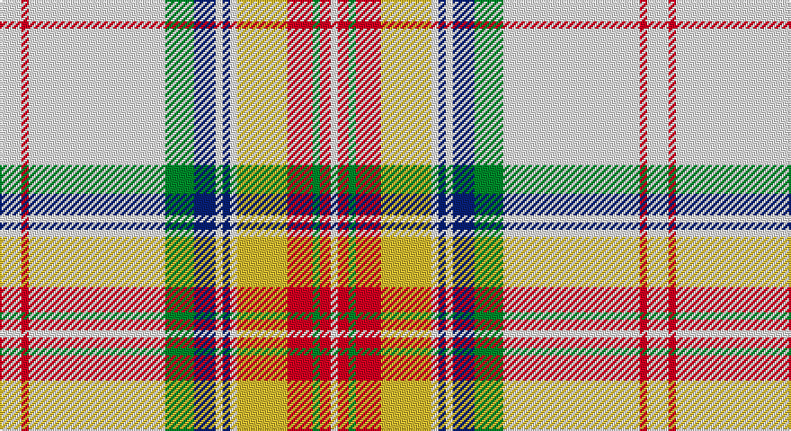 W/12 R4 W76 G16 DB12 W4 DB4 W4 LY28 R14 G4 R6 W/4 tartan