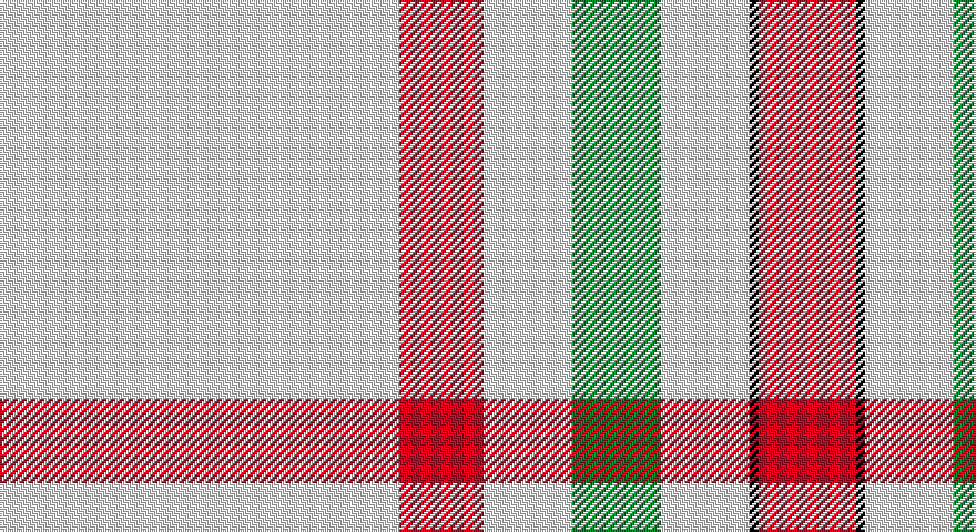 W/180 R38 W40 G40 W40 K4 R44 K4 W40 G40 W40 R38 W/80 tartan