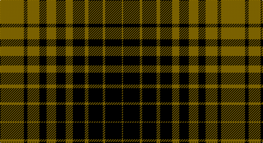 Y/40 K6 Y20 K12 Y16 K16 Y12 K20 Y6 K24 Y4 K28 Y/2 tartan