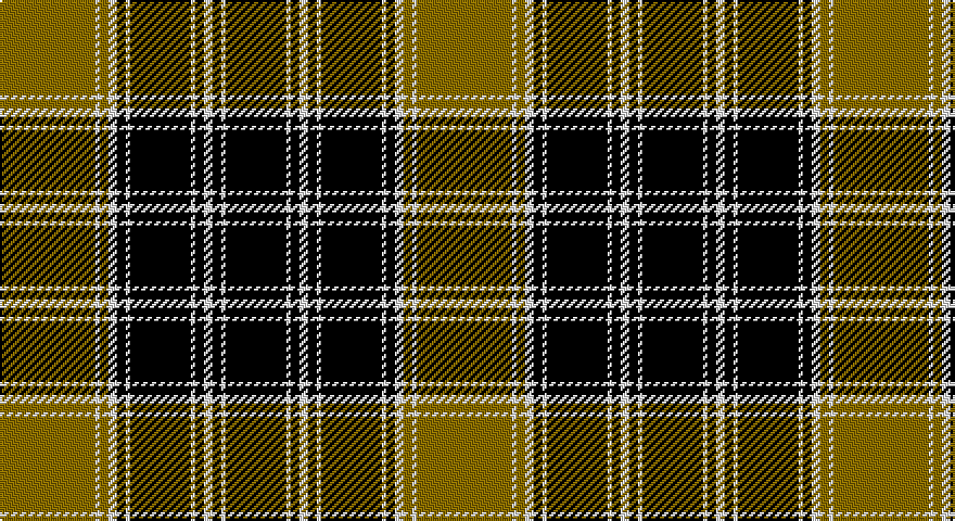 Y/44 W2 Y4 W4 K4 W2 K28 W2 K4 W4 K4 W2 K/28 tartan