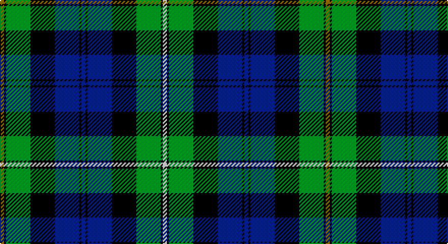 Y/4 K2 G24 K24 DB24 K2 DB4 K2 DB24 K24 G24 K2 W/4 tartan