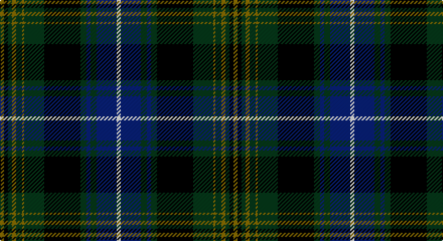 Y/4 K4 DG4 Y4 DG6 Y2 DG20 K36 DG6 DB4 DG6 DB20 W/4 tartan