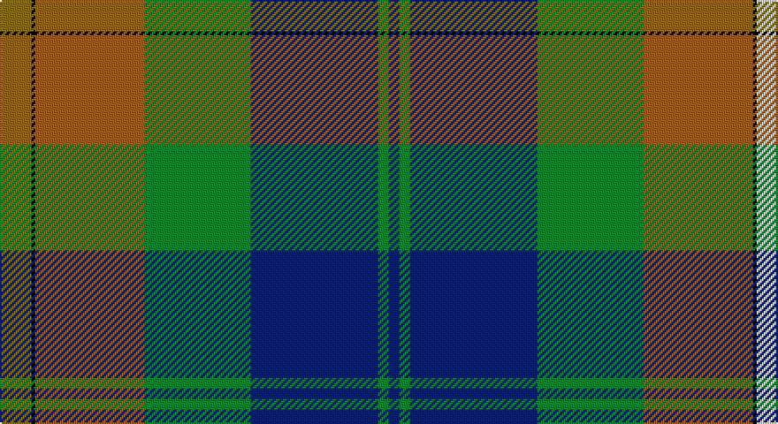 Y/18 K2 O62 G60 DB72 G6 DB6 G6 DB72 G60 O62 K2 W/18 tartan