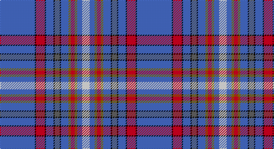 B/56 K2 R14 K2 B12 K2 N8 K2 B12 Y4 R6 Y4 B8 W/12 tartan