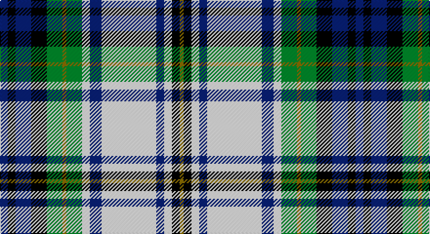 DB/8 K8 DB16 K16 G16 Y4 G16 W8 DB12 W56 DB8 W8 K8 Y/4 tartan