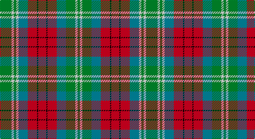 G/20 W4 G4 W4 T16 R16 K2 R14 K2 R16 T16 G16 W4 G/4 tartan