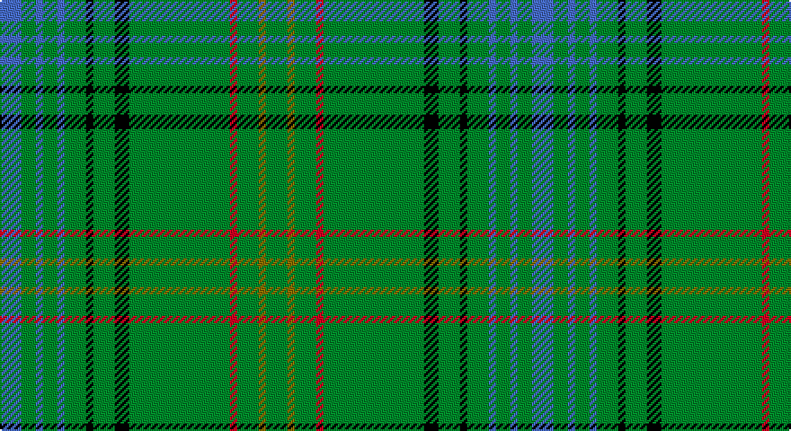 B/12 G8 B4 G8 B4 G12 K4 G12 K8 G56 R4 G12 Y4 G/12 tartan